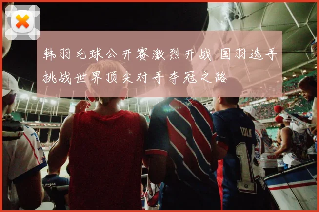 韩羽毛球公开赛激烈开战 国羽选手挑战世界顶尖对手夺冠之路