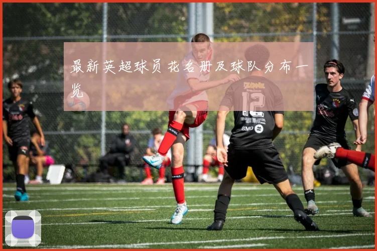最新英超球员花名册及球队分布一览